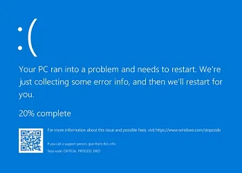 صفحه آبی ویندوز چیست؟ + راهکارهایی برای رفع آن