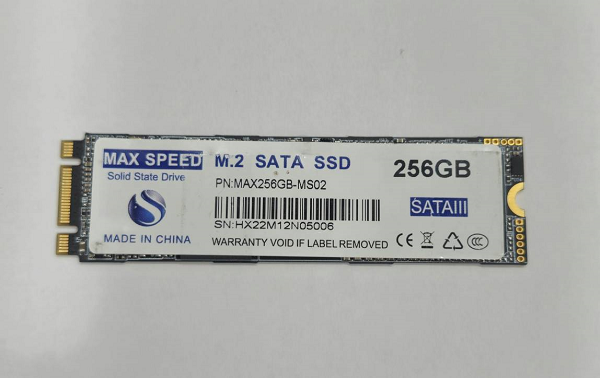 اس اس دی M.2 2280 مدل مکس سپید ظرفیت 256 گیگابایت سلامت 100درصد