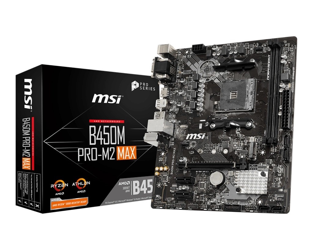 باندل گیمینگ ام اس آی B450M PRO-M2 MAX