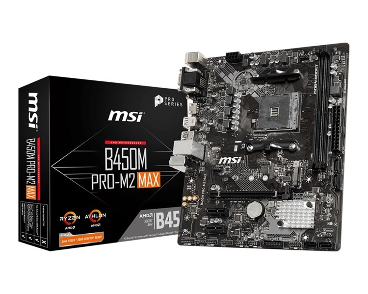 bundle Gaming MS B450M Pro-M2 Max