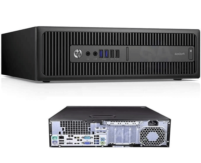 مینی کیس اچ پی استوک G1 600 | 8GB RAM | 500GB HDD |256 SSD | Core i5 4th