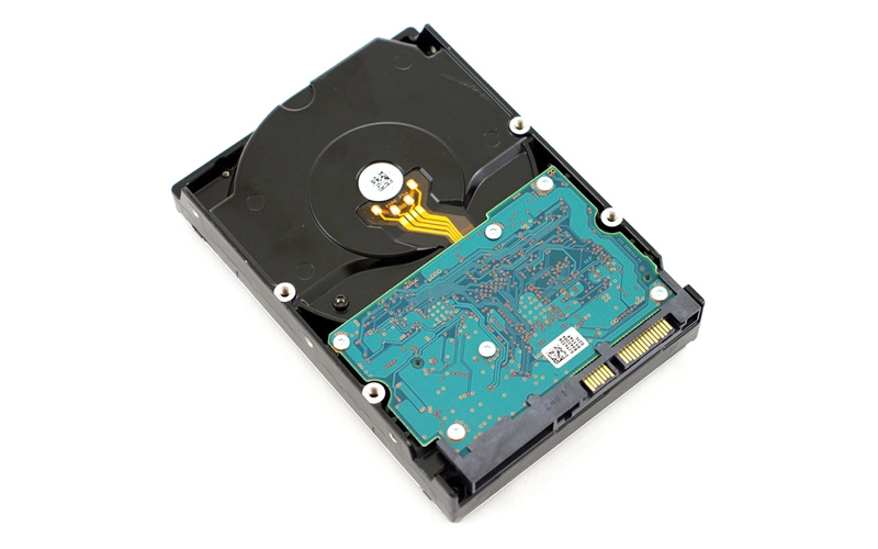 قسمت پشت HDD