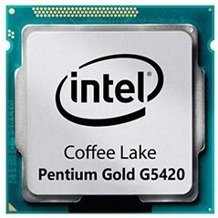 پردازنده کامپیوتر اینتل مدل Pentium Gold G5420 Coffee Lake استوک