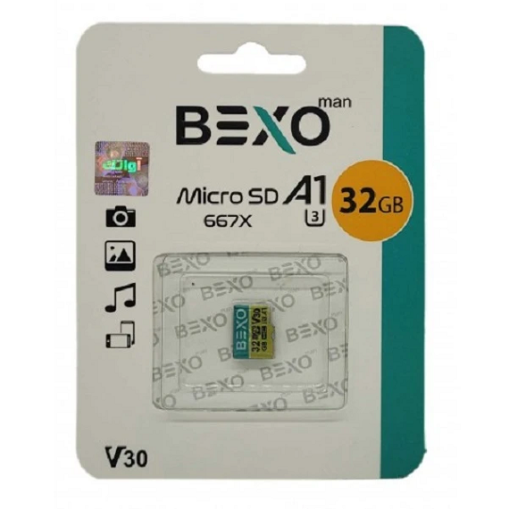 MEMORY CARD BEXO MICROSD 667X 32GB
