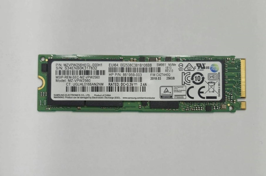 SSD M.2 2280 SAMSUNG MZVPW256HEGL 256GB