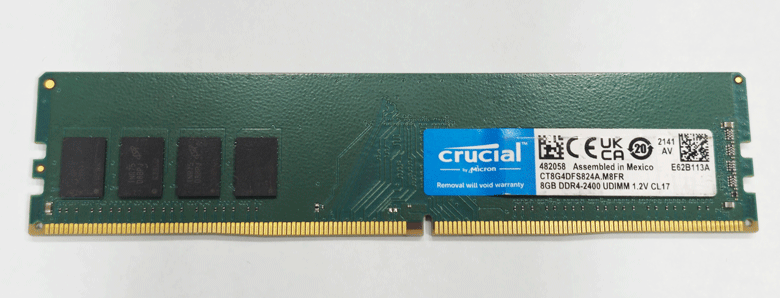 RAM CRUCIAL DDR4 2400 8GB